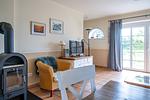 Wohnzimmer - Ferienwohnung Silbermöwe - Top-Hundeurlaub