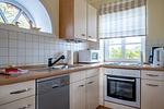 Küche / Küchenzeile - Ferienwohnung Silbermöwe - Top-Hundeurlaub