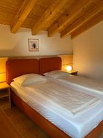 Schlafzimmer - Ferienwohnung Sonnenblume mit Infrarotkabine - Top-Hundeurlaub