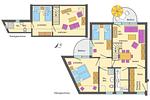 Grundriss - Wohnung 2.4 - Familientraum - Top-Hundeurlaub
