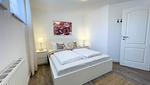Schlafzimmer - Kapitänshaus FeWo 7 - Top-Hundeurlaub