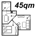 Grundriss - Kapitänshaus FeWo 7 - Top-Hundeurlaub