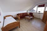 Schlafzimmer 2 Einzelbett - Möwenstraße Haus 7 inkl. WLAN - Top-Hundeurlaub