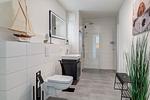 Badezimmer - Maisonette-Apartment "Inselliebe" – Zwei Balkone, zwei Terrassen - Top-Hundeurlaub