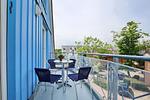 Balkon mit Sitzgruppe - Wohnung 09 - Top-Hundeurlaub