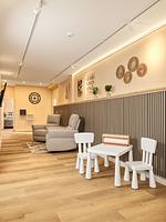 Wohnzimmer - Poeler Auszeit - Top-Hundeurlaub