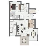 Grundriss - Wohnung 131 - Top-Hundeurlaub