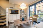 Wohnzimmer - Haus Meerkönig - Top-Hundeurlaub