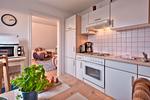 Küche / Küchenzeile - Ferienwohnung Godewind Dagebüll - Top-Hundeurlaub