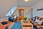 Wohnzimmer - Ferienwohnung Godewind Dagebüll - Top-Hundeurlaub