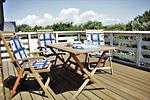 Balkon - Ferienwohnung Godewind Dagebüll - Top-Hundeurlaub