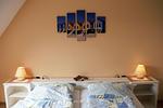 Schlafzimmer - Ferienwohnung Godewind Dagebüll - Top-Hundeurlaub