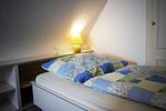 Schlafzimmer - Ferienwohnung Godewind Dagebüll - Top-Hundeurlaub