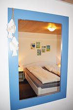 Schlafzimmer - Ferienwohnung Speelwark Dagebüll - Top-Hundeurlaub