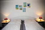 Schlafzimmer - Ferienwohnung Speelwark Dagebüll - Top-Hundeurlaub