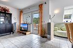 Wohnzimmer - Ferienwohnung Jannek - Top-Hundeurlaub