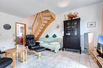 Wohnzimmer - Ferienwohnung Jannek - Top-Hundeurlaub