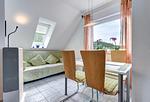 Wohnzimmer - Ferienwohnung Jannek - Top-Hundeurlaub
