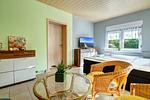 Wohnzimmer - Ferienhaus Brakkelmann - Top-Hundeurlaub
