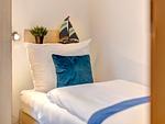 Schlafzimmer - Ferienwohnung Ostseeliebe - Top-Hundeurlaub