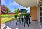 Terrasse - Ferienwohnung Ostseeliebe - Top-Hundeurlaub