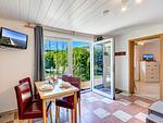 Wohnzimmer - Ferienbungalow Konrad - Top-Hundeurlaub