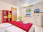 Schlafzimmer - Ferienbungalow Konrad - Top-Hundeurlaub