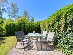 Terrasse - Ferienbungalow Konrad - Top-Hundeurlaub