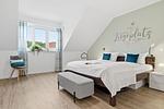 Schlafzimmer - Bernsteinquartier, Ferienhaus 6e - Top-Hundeurlaub