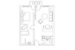 Grundriss - Lieblingssuite am Strand - Top-Hundeurlaub