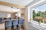 Wohnzimmer - Ferienhaus Viktoria - Top-Hundeurlaub