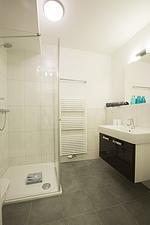 Badezimmer - Residenz am Balmer See, Whg. 03 - Top-Hundeurlaub