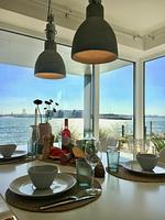 Eingezäunte traumhafte EG Wohnung direkt am Wasser mit Hund - Top-Hundeurlaub