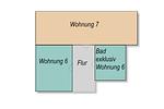 Flurplan - Villa Daheim, Whg. 06 - Top-Hundeurlaub