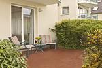 Terrasse - Residenz Waldhaus, Whg. 05 - Top-Hundeurlaub