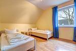 Schlafzimmer - Ferienhaus Seestern - Top-Hundeurlaub