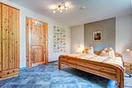 Schlafzimmer - Ferienhaus zur frischen Brise, Whg. 01 - Top-Hundeurlaub