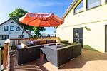 Terrasse - Ferienhaus Kieferngrund - Top-Hundeurlaub
