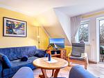 Wohnzimmer - Haus Sonnenschein, Whg. Leuchtfeuer - Top-Hundeurlaub