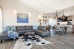 Deichhausener Str. 2, Levante Loft, Wohnzimmer - Ferienwohnung Levante Loft Büsum - Top-Hundeurlaub