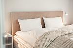 Deichhausener Str. 2, Levante Loft, Schlafzimmer 1 - Ferienwohnung Levante Loft Büsum - Top-Hundeurlaub