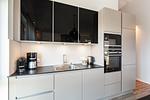 Deichhausener Str. 2, Levante Loft, offene Küche - Ferienwohnung Levante Loft Büsum - Top-Hundeurlaub