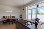 Wohnzimmer - Ferienwohnung Gartenlounge Schönberg - Kalifornien - Top-Hundeurlaub