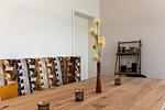 Wohnzimmer - Ferienwohnung Gartenlounge Schönberg - Kalifornien - Top-Hundeurlaub