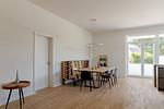 Wohnzimmer - Ferienwohnung Gartenlounge Schönberg - Kalifornien - Top-Hundeurlaub