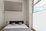 Schlafzimmer - Ferienwohnung Gartenlounge Schönberg - Kalifornien - Top-Hundeurlaub