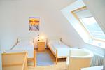 Schlafzimmer - Haus Deichgraf Whg. 12 - Top-Hundeurlaub
