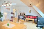 Wohnzimmer - Haus Deichgraf Whg. 12 - Top-Hundeurlaub
