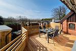 Terrasse - App. Nähstube nur 100 m zum Strand mit Terrasse - Top-Hundeurlaub