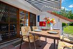 Große Terrasse - Reihenhaus 6 - Delfin - Top-Hundeurlaub